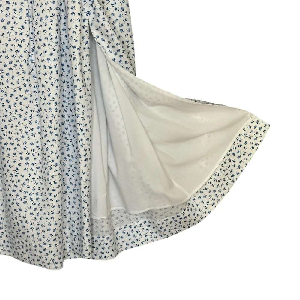 Reformation Coucou Hanna Linen Dress. Sz: 8 - Picture 6 of 14